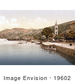 #19602 Photo Of The Village Of Gravosa Dalmatia