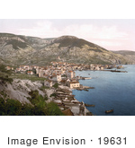 #19631 Photo Of The Town Of Komiza Or Comisa On The Adriatic Sea Vis Croatia
