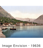 #19636 Photo Of A Boat Near Perzagno Dalmatia