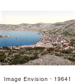 #19641 Photo Of The Village Of Lissa On The Island Of Vis Croatia Dalmatia