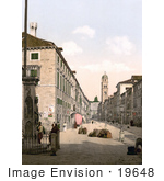 #19648 Photo Of The Franciscan Church In Dubrovnik Ragusa Croatia