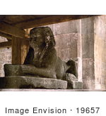 #19657 Photo Of A Sphinx On Diocletian’S Mausoleum In Diocletian’S Palace Split Spalatum Spalato Croatia Dalmatia