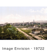 #19722 Photo Of The City Of Sibiu Hammersdorf Hermmanstadt Nagyszeben Hermannstadt Transylvania Romania Hungary
