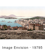 #19795 Photo Of The Town And Harbor Of Mali Losinj Lussin-Piccolo Lussinpiccolo Losinj Istria Croatia
