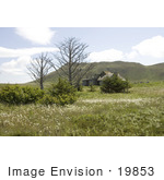 #19853 Photo Of Old Run Down House On Simeonof Island Alaska
