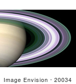 #20034 Stock Photography Of Saturn’S Rings