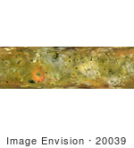 #20039 Stock Photography Of A Flat Map Of Io