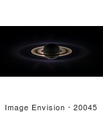 #20045 Stock Photography Of An Eclipse Of The Sun And Saturn
