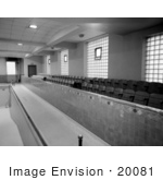#20081 Stock Photography: Seating And Balcony By The Inground Indoor Swimming Pool At The Ywca
