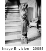 #20088 Stock Photo: Beautiful Staircase At The Elliot House