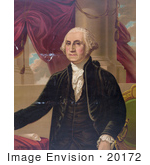 #20172 Stock Photo Of George Washington