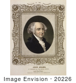 #20226 Stock Photography: John Adams The 2nd American President
