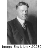 #20285 Historical Stock Photo: President Herbert Hoover In 1917