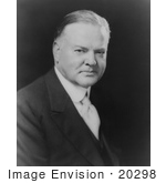 #20298 Historical Stock Photo: Herbert C Hoover