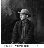 #2032 Edman Spangler Wearing A Hat