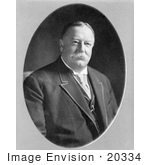 #20334 Historic Stock Photo Of William Howard Taft 27th President Of The Usa