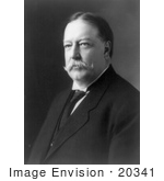 #20341 Historic Stock Photo Of The 17th American President William Howard Taft