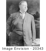 #20343 Historic Stock Photo Of President William Howard Taft With His Hand In His Pocket