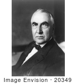 #20349 History Stock Photo Of Warren G Harding 29th President Of The Usa