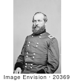 #20369 History Stock Photo Of James Garfield As A General