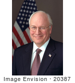 #20387 Stock Photography: 46th Vice President Richard Bruce Cheney Dick Cheney