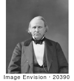 #20390 Historical Stock Photography: The 18th Vice President Of The Usa Henry Wilson