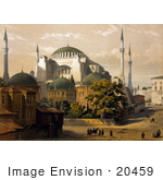#20459 Stock Photography Of Ayasofya Mosque Istanbul Turkey