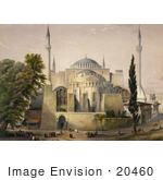 #20460 Stock Photography Of Ayasofya Mosque Church Of Hagia Sophia
