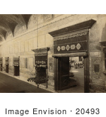 #20493 Historical Stock Photography Of The Central Interior Door In Ayasofya Mosque Hagia Sophia Istanbul Turkey