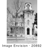 #20892 Stock Photograph Of The Exterior Of The Goyer-Lee House Memphis Tennessee