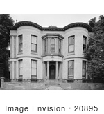 #20895 Stock Photograph Of The Exterior Of The Victorian George Hatch House Cincinnati Ohio