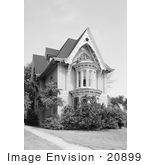 #20899 Stock Photograph Of An Exterior Side View Of The Jason Downer House Milwaukee Wisconsin