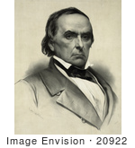 #20922 Stock Photography Of A Portrait Of Daniel Webster