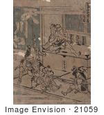 #21059 Stock Photography Of Act Ten Of The Kanadehon Chushingura