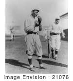 #21076 Stock Photography of the Brooklyn Dodgers Baseball Team Outfielder, Zach Wheat by JVPD