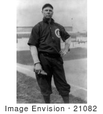 #21082 Stock Photography Of Mordecai Brown Or Three Finger A Pitcher For The Chicago Cubs