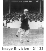 #21133 Stock Photography Of Christy Mathewson Of The Ny Giants Holding A Baseball In 1913