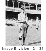 #21134 Stock Photography Of Chicago Orphans/Cubs Baseball Player Johnny Evers