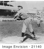 #21140 Stock Photography Of Rube Kroh Of The Chicago Cubs Throwing A Baseball In 1910