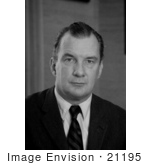 #21195 Stock Photography Of Attorney Edward Bennett Williams In 1970