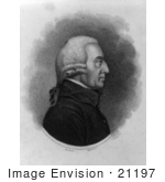 #21197 Stock Photography Of Adam Smith In Profile