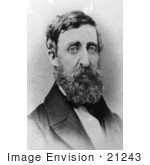 #21243 Stock Photography Of Henry David Thoreau