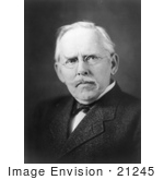 #21245 Stock Photography Of Jacob August Riis Wearing Glasses