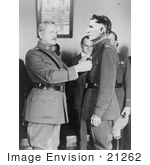 #21262 Stock Photography Of John Joseph Pershing Givnig A Medal To A Soldier