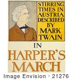 #21276 Stock Photography Of Stirring Times In Austria Described By Mark Twain In Harper’S March 1898