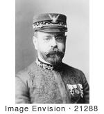 #21288 Stock Photography Of John Philip Sousa In A Hat And Uniform 1900