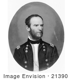 #21390 Historical Stock Photography Of William T Sherman