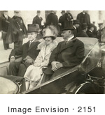 #2151  President Calvin Coolidge, Mrs. Coolidge and Charles Curtis by JVPD