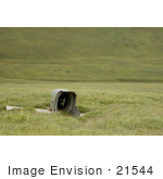 #21544 Stock Photography Of Plane Wreckage At Atka Island Alaska