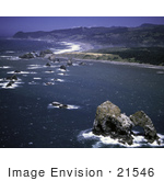 #21546 Stock Photography Of Oregon Islands National Wildlife Refuge Newport Oregon